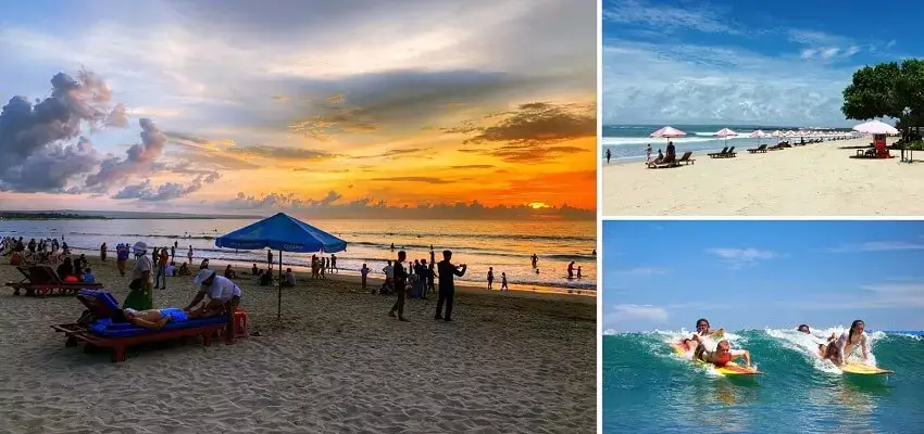 Kuta Beach Bali, One Of The Most Famous Beach In Bali, Bali Trousit Attractions, Bali Green Tour