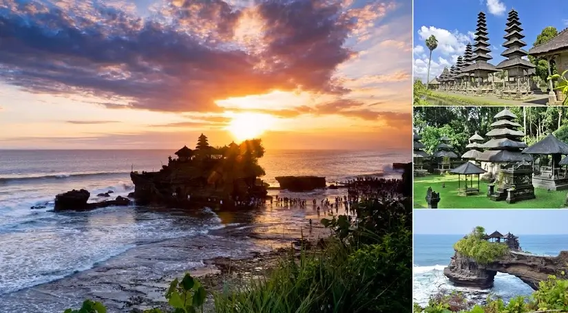 Tanah Lot Sunset Tour, Tanah Lot Tour, Tanah Lot Temple Tour, Tanah Lot Temple Sunset Tour, Bali Half Day Tour Packages, Bali Green Tour