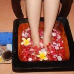 pedicure, bali green tour, bali orchid spa