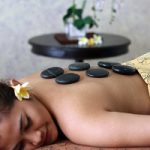warm stone massage, bali green tour, bali orchid spa