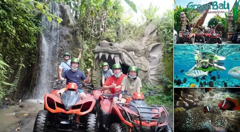 Blue Lagoon Snorkeling Tour and Bali ATV Ride