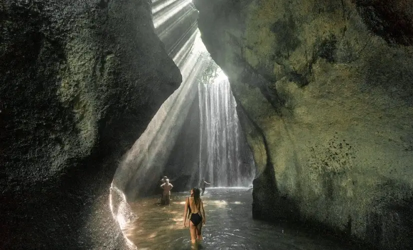 Tukad Cepung Waterfall, Bali Tourist Attractions